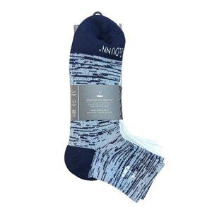New Grayson and Dunn Performance Comfort Golf Socks 3 Pack Blue Men’s Size 6-12